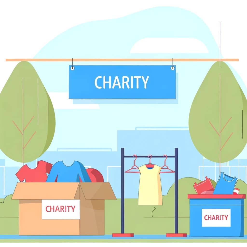 Participating in a charity event