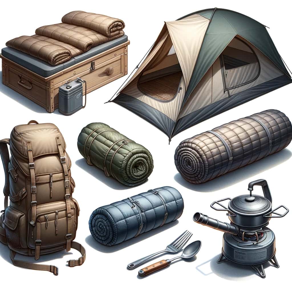 Camping Equipment - Essentials Vocabulary
