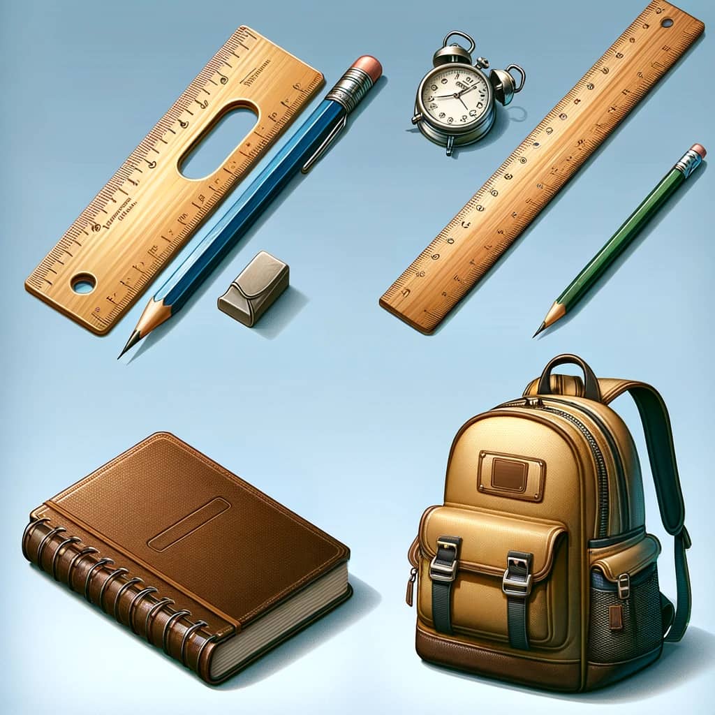 Vocabulary for School Supplies