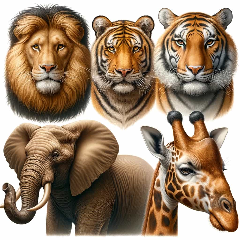 Wild Animal Vocabulary